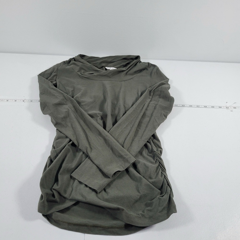 Cabi Women's Long Sleeve‎ Shirt Size S Khaki Green